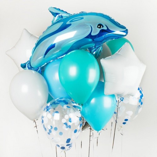 Комплект шаров Дельфин