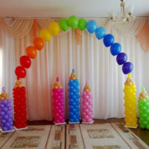Оформление детского садика Карандашики из воздушных шаров