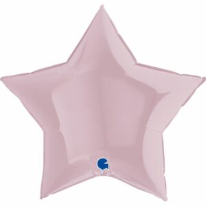 Шар из фольги Звезда розовая 36 дюймов