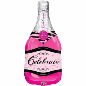 Шар из фольги Шампанское Розовое