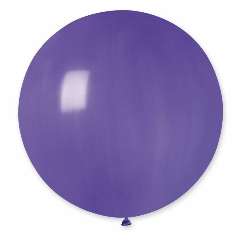 Шар воздушный большой пастель фиолетовый