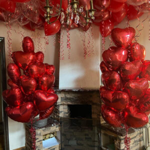 Набор шаров на День Влюблённых №14