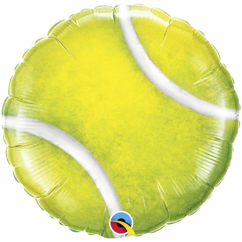 Шар из фольги Круг Теннисный мяч