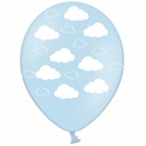 Воздушный Шар Облака на голубом